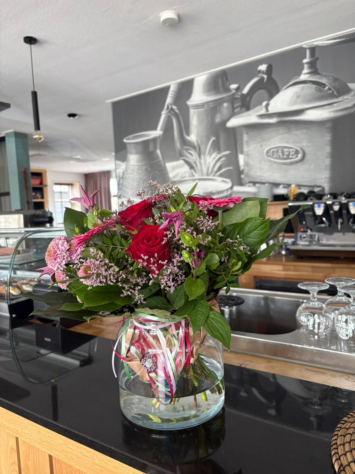 Atmosphere at restaurant La Fornaccia